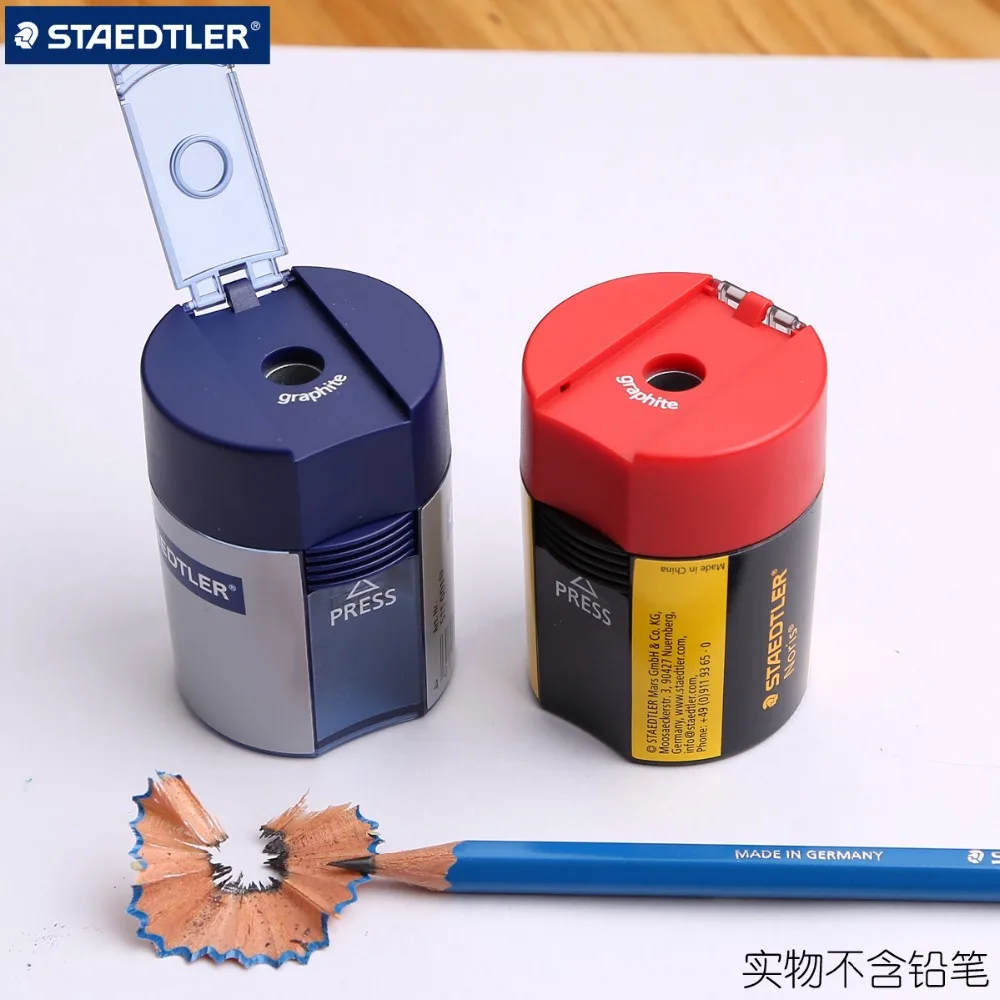 Staedtler 511 001/004/005 8 2 мм с одним отверстием точилка для карандашей офисные и школьные