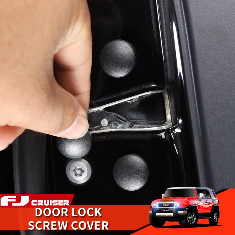 

Toyota FJ Cruiser Accessories Interior Modification Door Screw Cap Rustproof Cover Protection Decoration