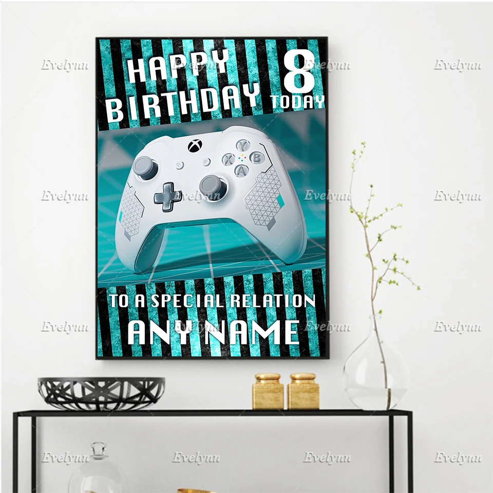 

Retro Game Poster Canvas Painting Gaming Art Print Gamer Posters And Prints Nordic Wall Picture For Playroom Boy Room Decoration