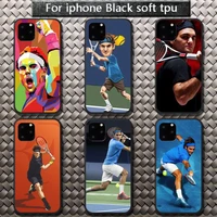 tennis star roger federer phone case for iphone 8 7 6 6s plus x 5s se 2020 xr 11 12 13 pro mini pro xs max