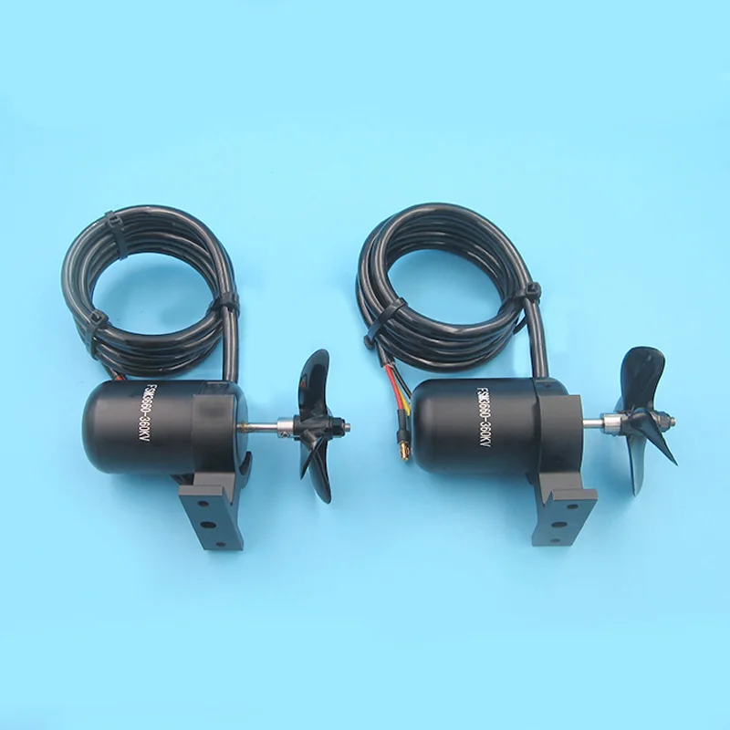 

1Set ROV Underwater Thruster Waterproof Brushless Motor 2S-6S+50A ESC+Remote Controller Kit for DIY RC Fishing Bait Boat Model