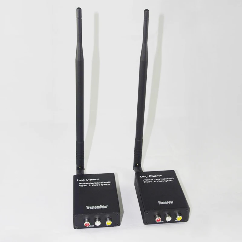 Беспроводной видеопередатчик и приемник 5 Вт 2 4 ГГц стандарт NTSC или PAL вход