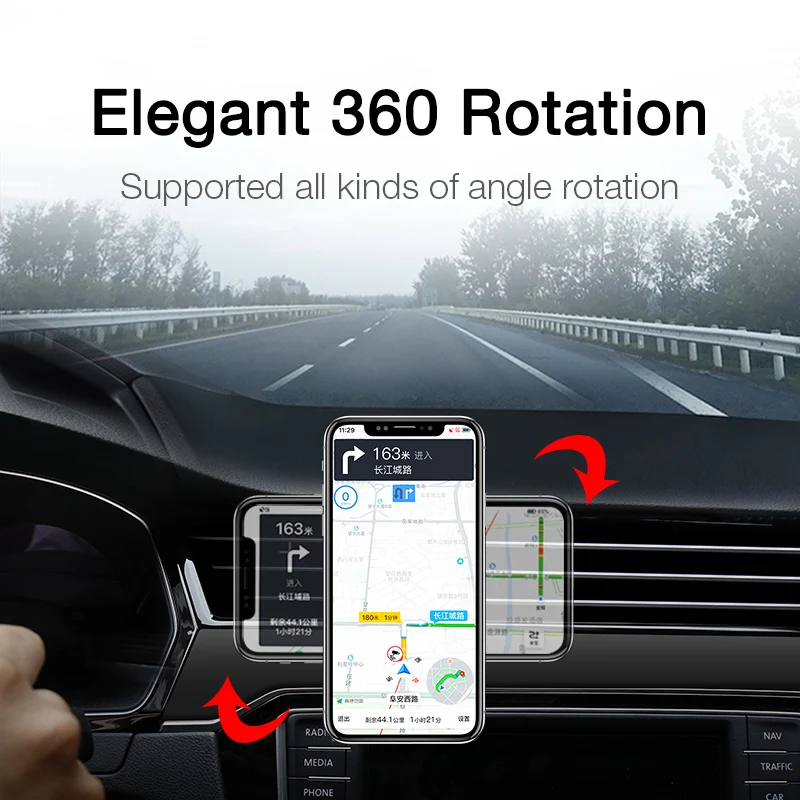 Автомобильный держатель CAFELE для телефона Магнитный сотового soporte móvil coche GPS зажим