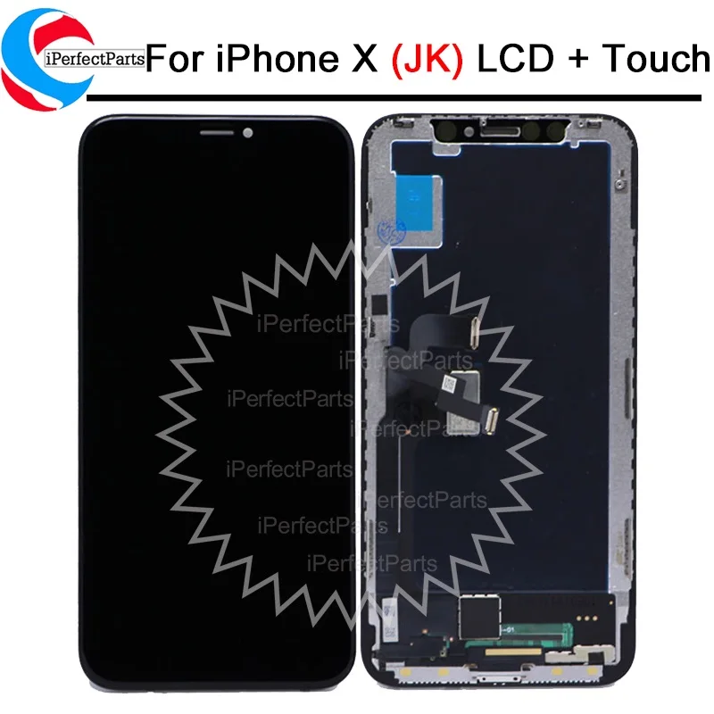 Сенсорный экран AMOLED 5 8 дюйма для iPhone X LCD A1865 A1901 дигитайзер экрана Pantalla A1902 дисплей