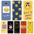 Чехол для телефона для Meizu M6 M6S M6T M5 M5C M5S M3 M3S M2, силиконовый чехол с желтой улыбкой, милая удача, задняя крышка для Meizu M6 M5 M3 M2 Note