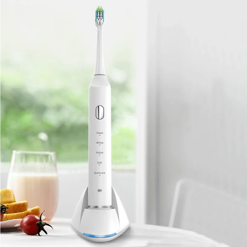 

New sonic electric toothbrush, high quality adult automatic rechargeable electric toothbrush set, ultrasonic electric toothbrush