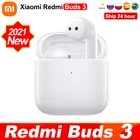 Беспроводные Bluetooth наушники Xiaomi Redmi Buds 3 Pro, двойной микрофон, шумоподавление, наушники-вкладыши Airdots 2 SE, водонепроницаемые наушники