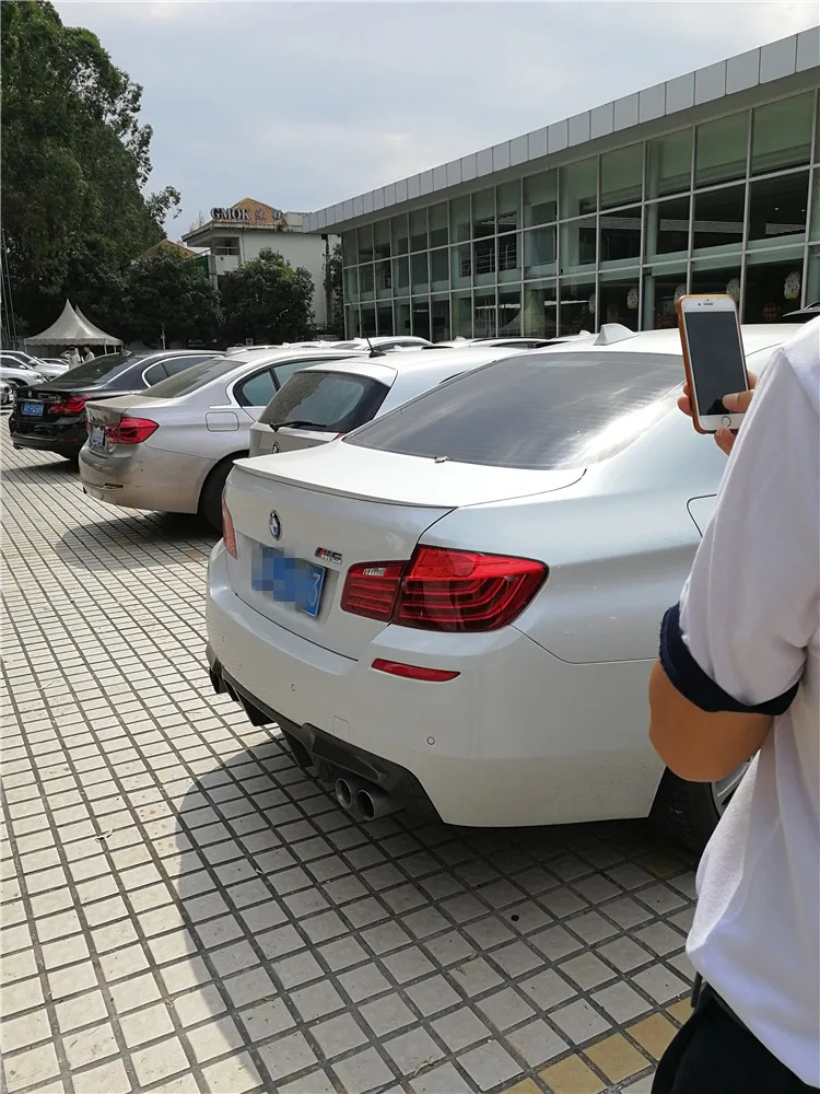 Спойлер для F10 F18 2012 2015 BMW 5 series 520i 320li 525li 528i спойлер из АБС пластика цвет заднего