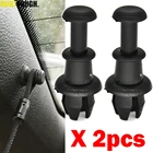 Пара зажимов для skoda Citigo Fabia NJ Kamiq Karoq Octavia 5E Rapid Superb Scala Parcel веревки для полки, поворотный держатель 1M6867574A