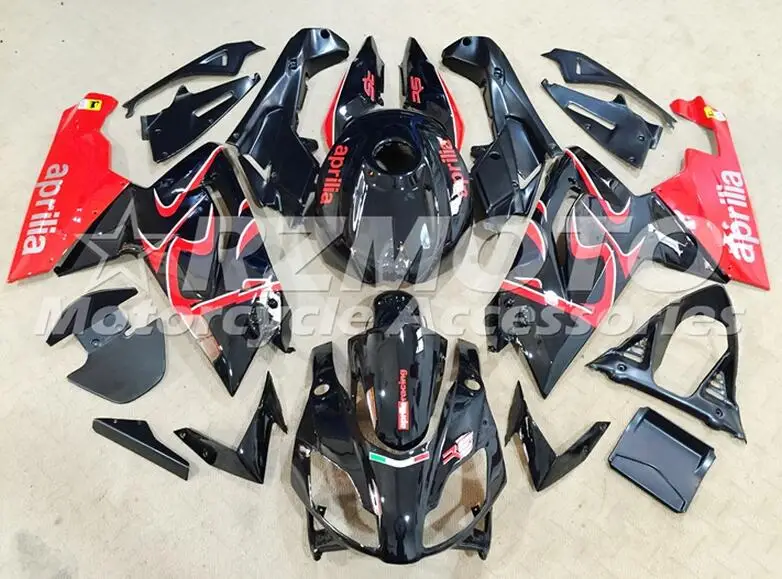 

4Gifts New ABS Injection Fairing Kit Fit for Aprilia RS125 06 07 08 09 10 11 RS4 RSV 125 2006 2011 Fairings set black Red