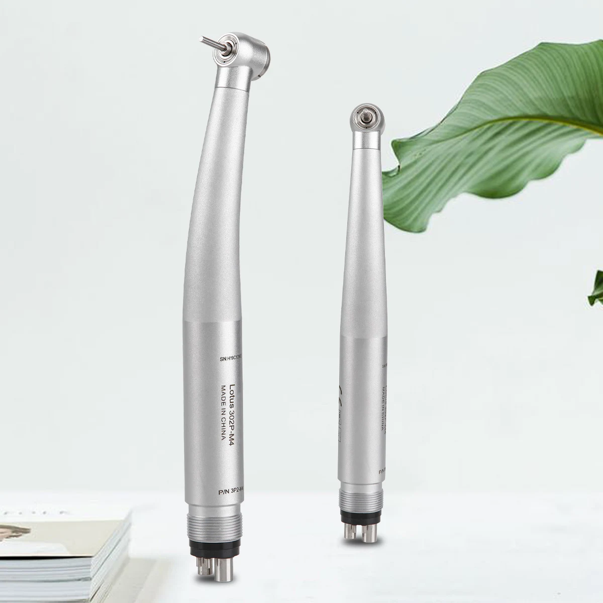 

Dental High Speed Handpiece Standard Head 3 Way Spray Push Button 4 Holes 135 Autoclavable Lotus 302P-M4(3P2-M4)