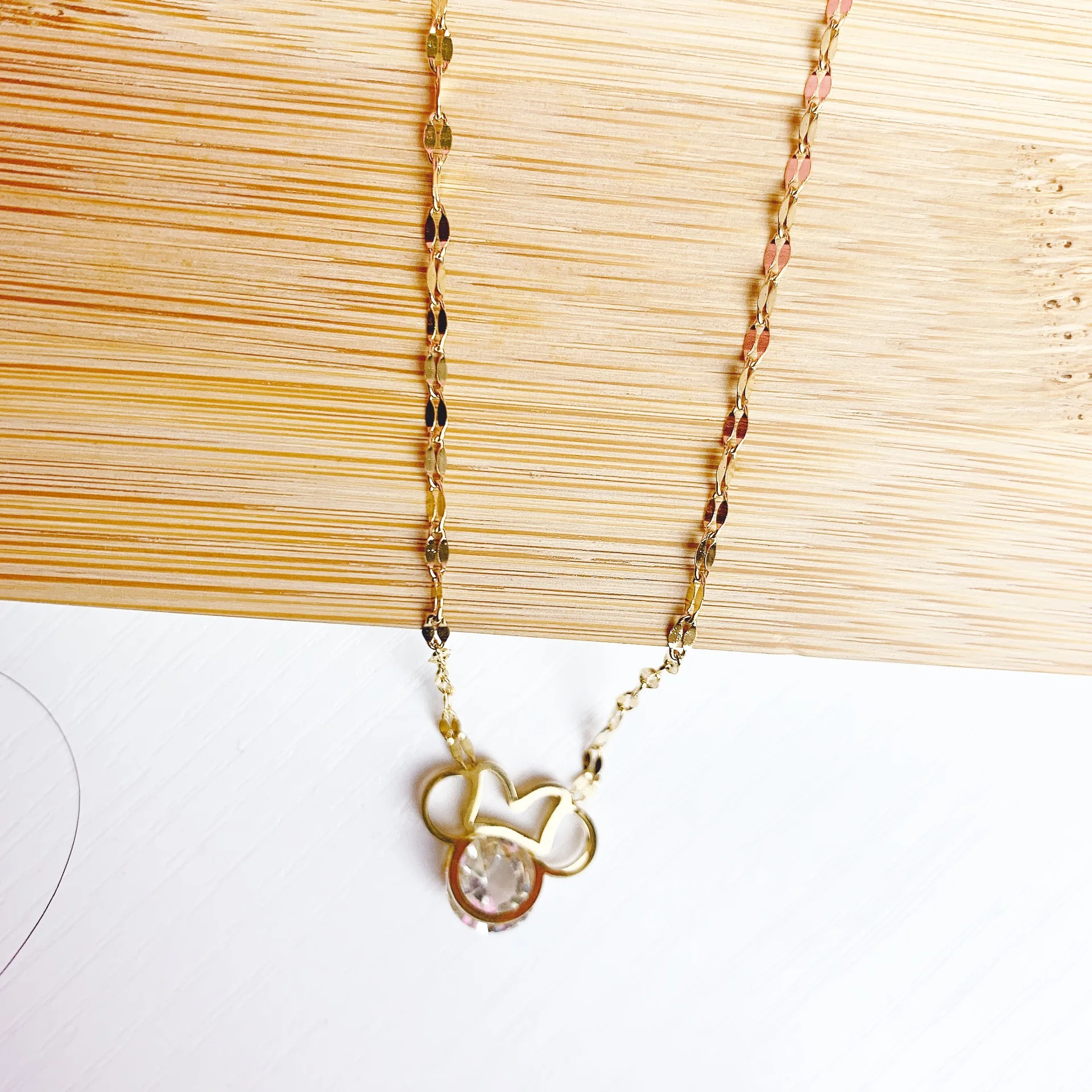 Цепочка Микки Маус Disney вязаная кукла аксессуары для женщин и мужчин ожерелье