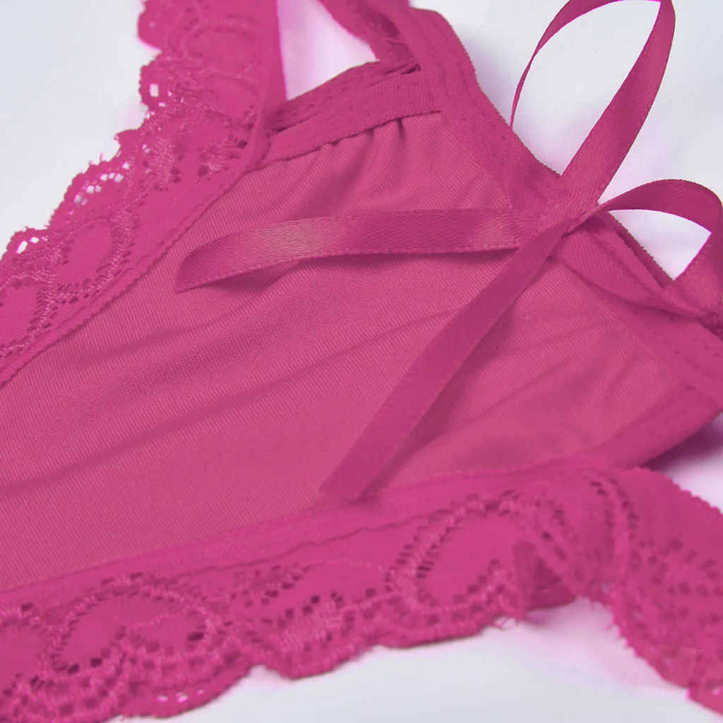 Новинка женское сексуальное нижнее белье кружевные открытые трусики-стринги