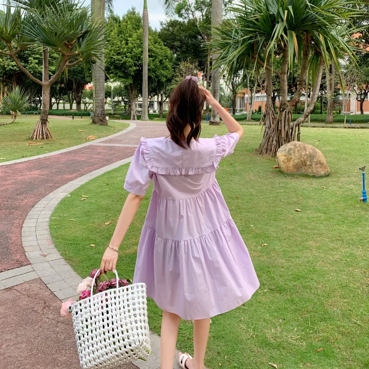

Make firm offers new super fairy sen is embroidered collar dress doll temperament melting loose skirt