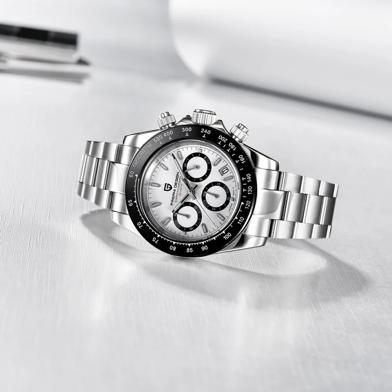 Часы наручные PAGANI Мужские кварцевые брендовые Роскошные спортивные