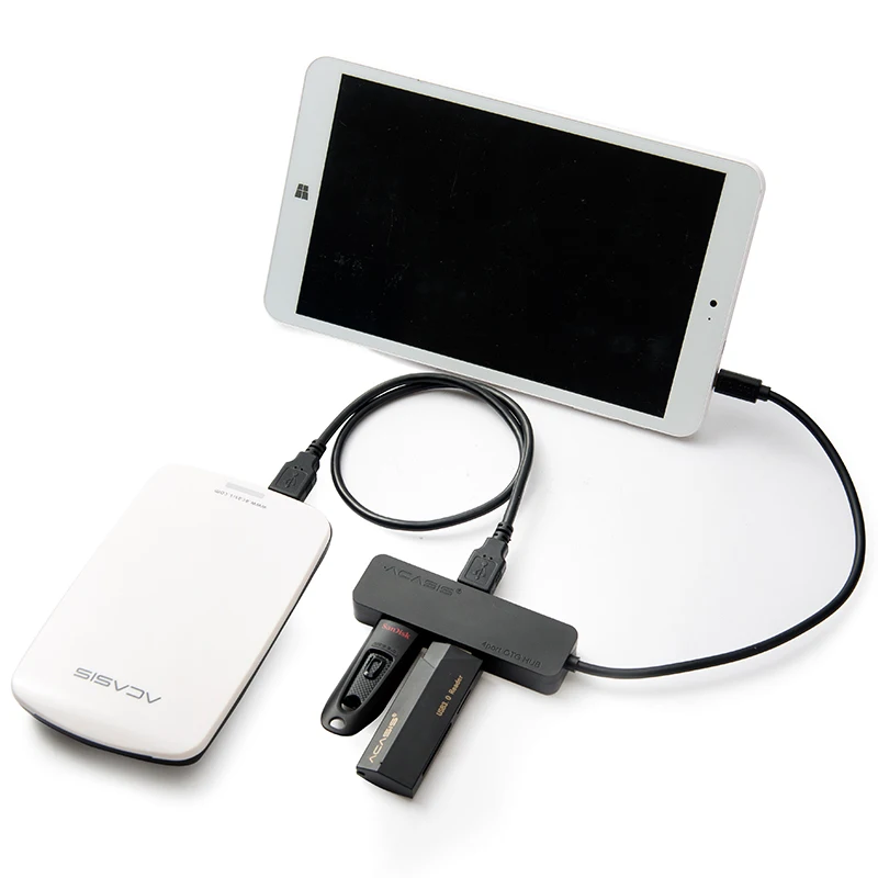 Разветвитель Acasis usb хаб 4 порта USB 2 0 со стандартным портом Для iMac аксессуары для
