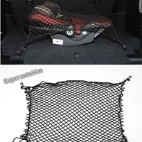 lapetus rear trunk tail storage luggage net string bag baggage cover accessories interior trim for jeep wrangler jl 2018 2022