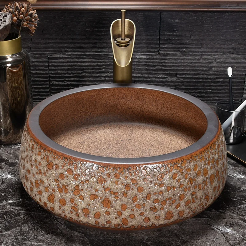 Китайская раковина Procelain керамические художественные раковины столешница для