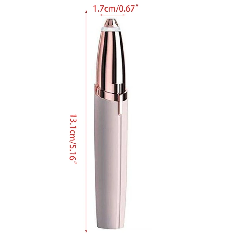 

USB Charging/Battery Powered Electric Eyebrow Trimmer Quick Trimming Epilator