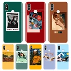 Чехол-накладка для Xiaomi Mi 5 5C 5S, 5X, 6, 6X Plus, мягкий, желтый, с изображением Ван Гога, для Xiaomi Mi A1, A2 Lite, 8 SE, Mi5, Mi6, Mi8