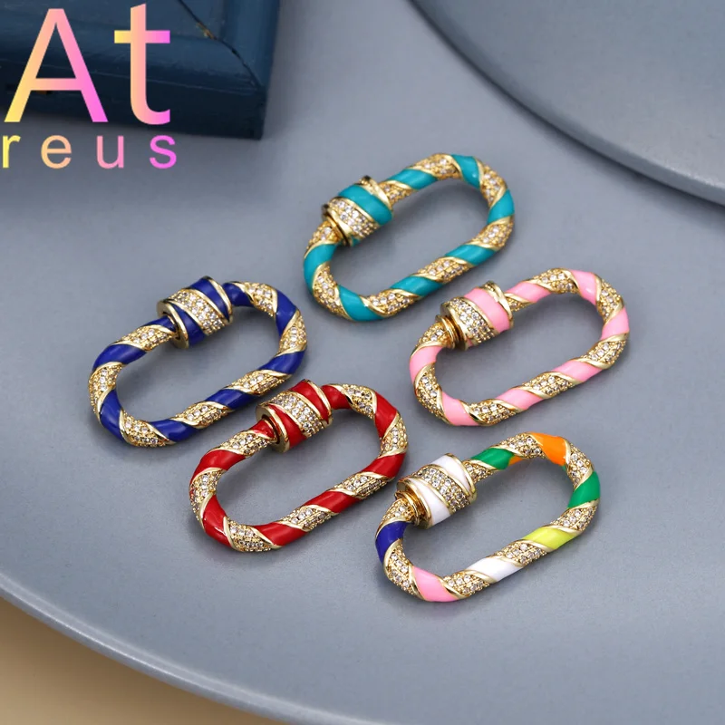 Овальные застежки с капающим маслом искусственные медные микрозакрепки из