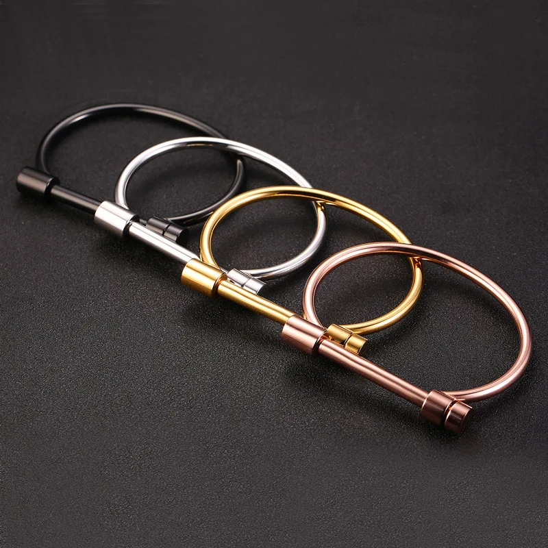 Браслеты из нержавеющей стали 316L с титановым покрытием женские браслеты-манжеты