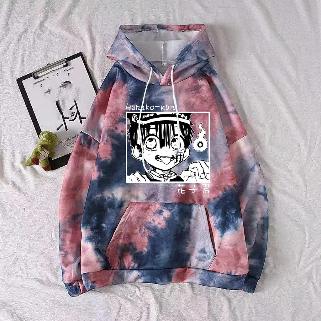 

Yugi Amane Hanako-kun Hoodie Japanese Anime Women's Sweatshirt Harajuku Print Casual Hooded