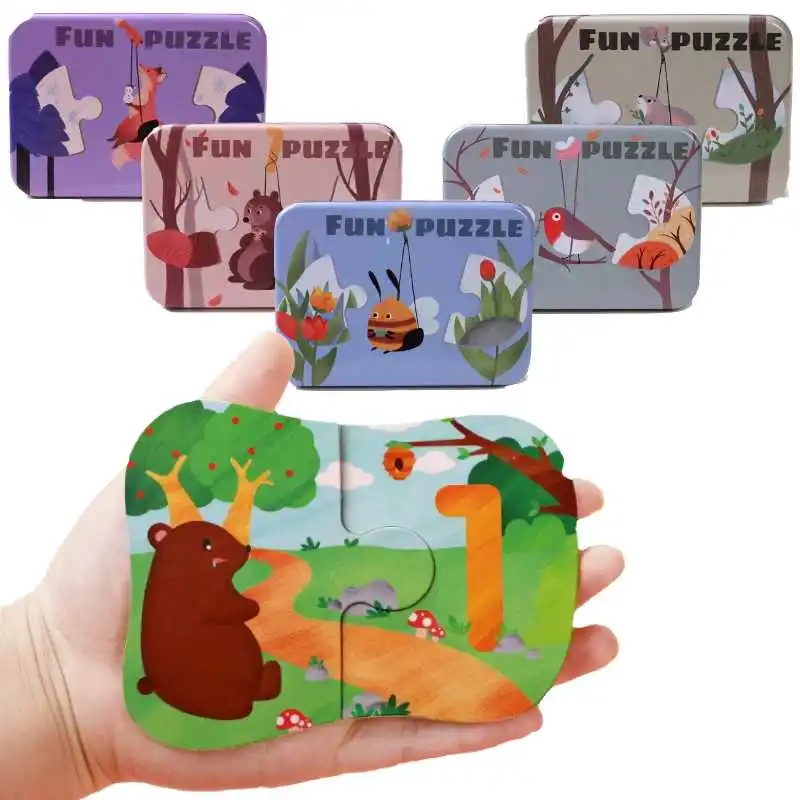 

Montessori Big Puzzle Toys For Children Easy To Grasp Pairing Learning Puzzle Early Educational Game With Kids Brinquedos