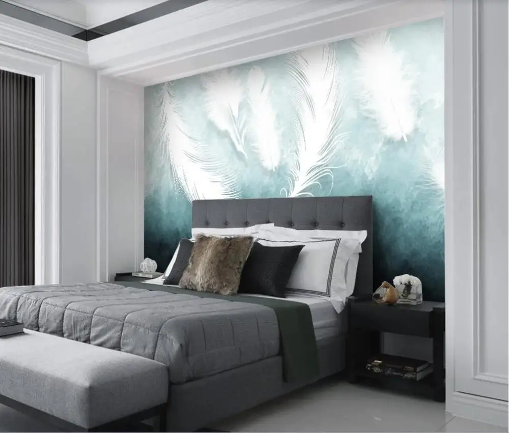 Пользовательские Крупногабаритные фрески/обои/американская современная мода