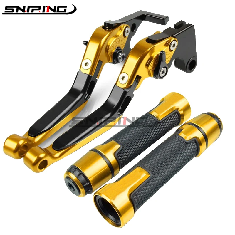 

Motorcycle handlebars For Kawasaki ZR750 KLE500 ZX6R Zephyr 750 ZR-7 ZR-7S foldable brake clutch lever brake lever