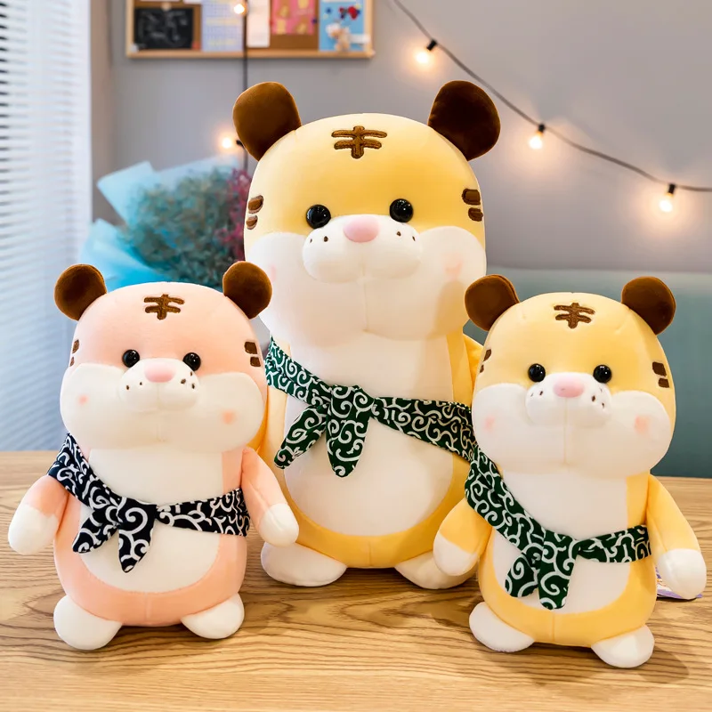 

Zqswkl 22/35/45cm cute tiger plush cute soft toys for children girls birthday gift pillows for decoration stuffed animals toy