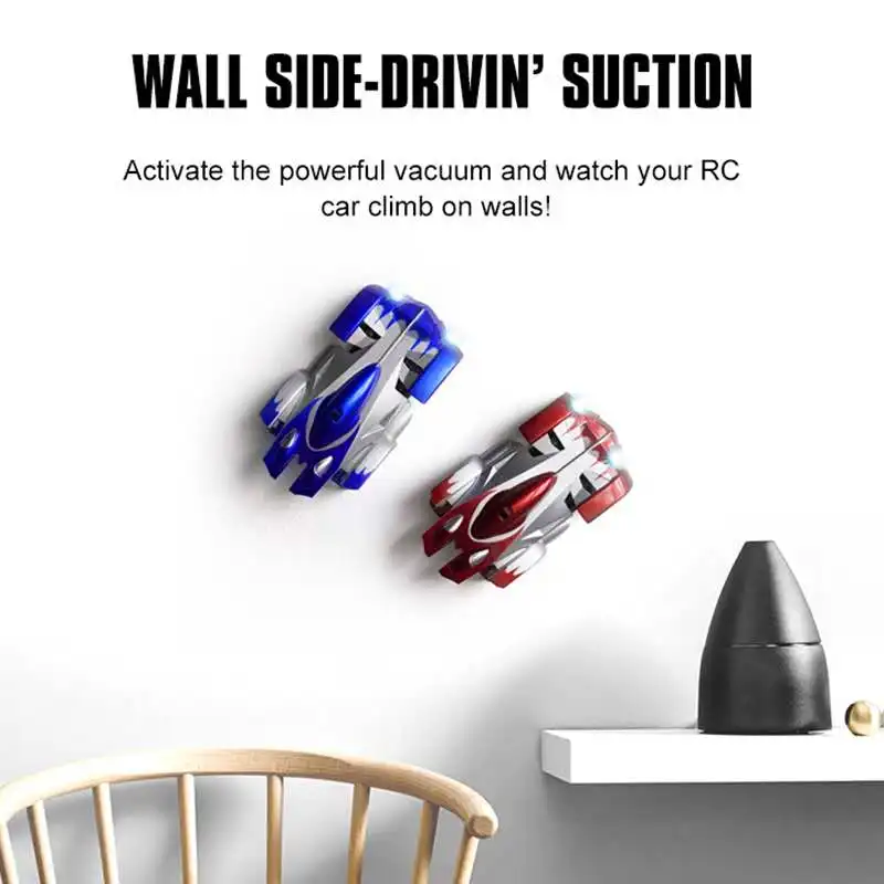 

NYR Anti Gravity Ceiling Climbing Car Electric 360 Rotating Stunt RC Car Auto Toy Cars with Remote Control for kid toy gift