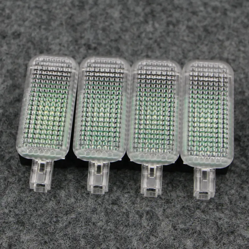 4 шт. лампа для ног Audi-i A4L A6L Q5 Q3 Q7 A8 A5 внутреннего освещения светодиодная сиденья 80D