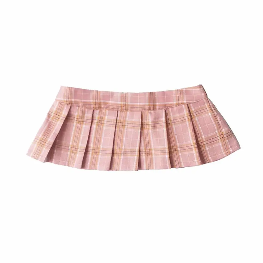 Женская сексуальная клетчатая юбка в клетку школьная одежда для девочек костюм