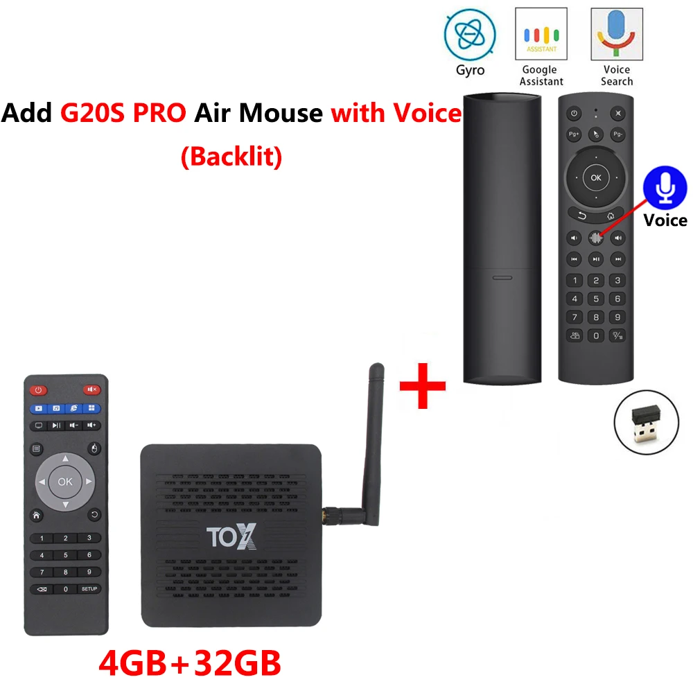 2021 горячая Распродажа TOX1 Смарт ТВ Box Amlogic S905X3 Android 9 0 4 Гб оперативной памяти 32 встроенной 2 4G 5G Wi Fi Bluetooth 1000M LAN 4K HD