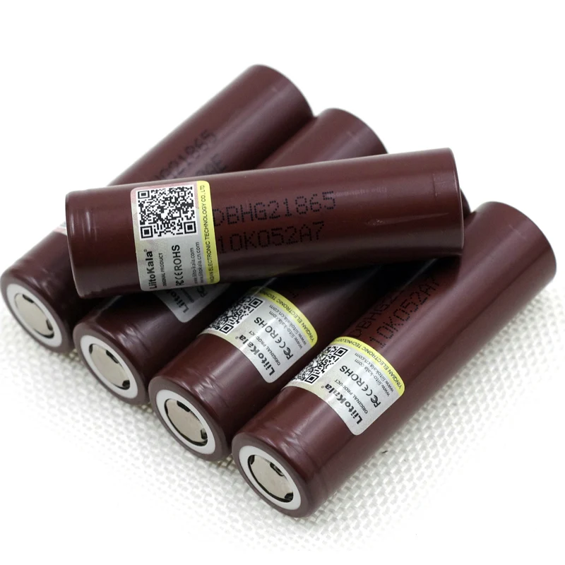 

Liitokala 100% New HG2 18650 3000mAh Rechargeable battery 18650HG2 3.6V discharge 20A Max 35A Power batteries