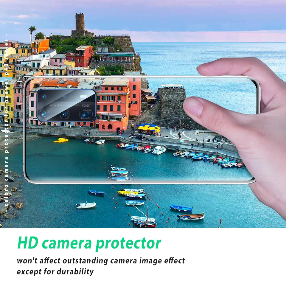Защитное стекло для Huawei P40 Pro Lite стеклянная пленка камеры Ультратонкий объектив