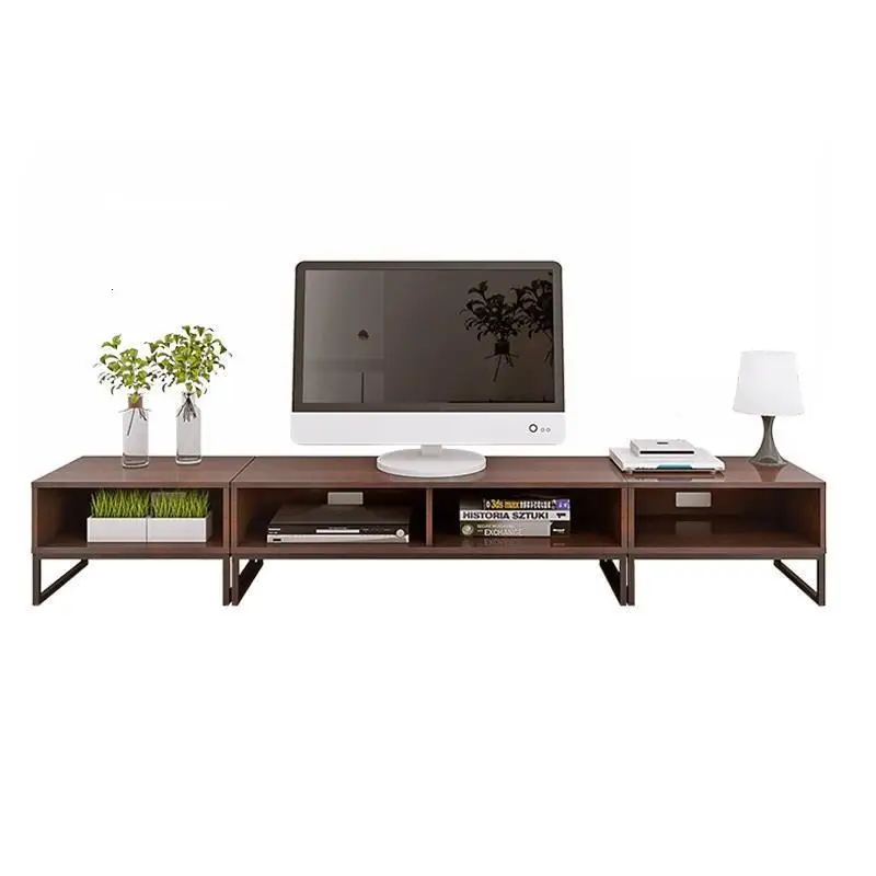 Meja Led мебель современный деревянный бесшумный стенд для монитора стол