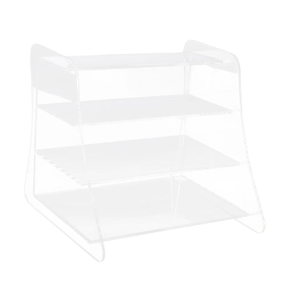 

Acrylic Makeup Organizer 1 Piece Set Cosmetic Storage Jewelry Display Case with