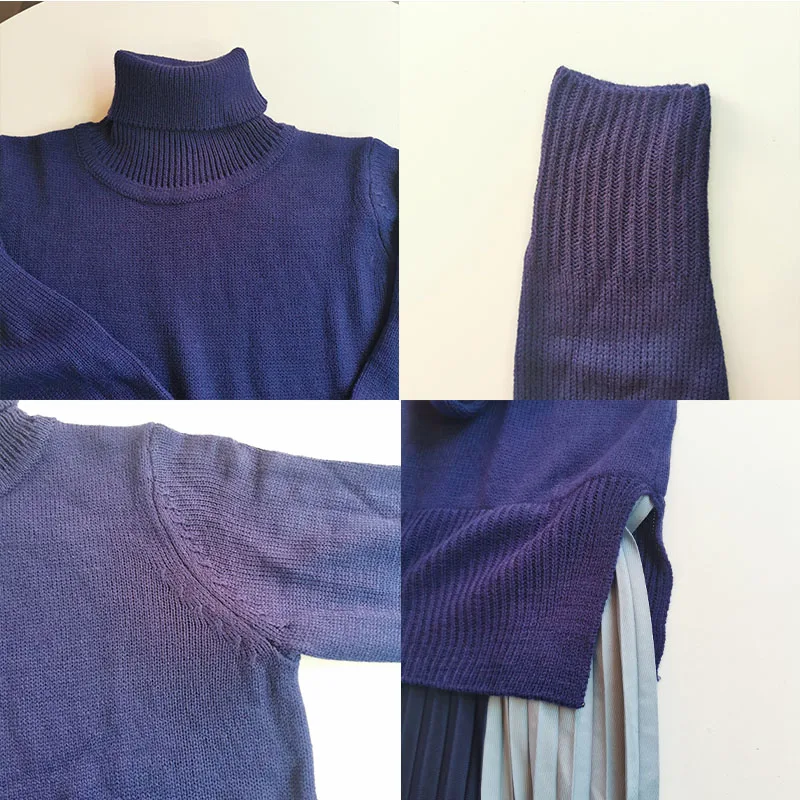 2020 элегантные пуловеры вязаное платье женское трикотажное в корейском и