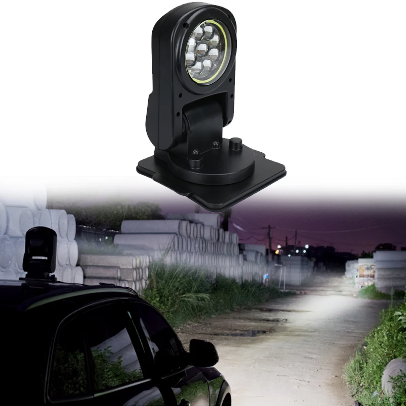 

12V to 24V Wireless 45W LED Search Light Remote Control Spotlight Marine Searchlight for Boat Off-road vehicle trucks