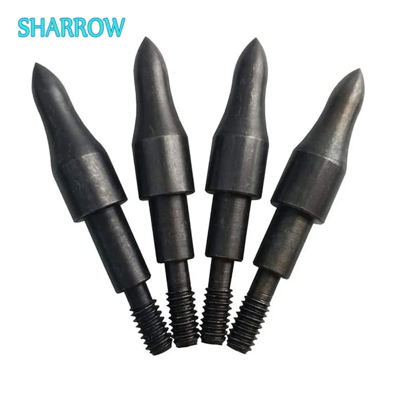 

6/12/24pcs Steel Arrowheads Arrow Points Tips 100 125 Grain Archery Broadheads for Outdoor Sports Shooting Hunting Accessories
