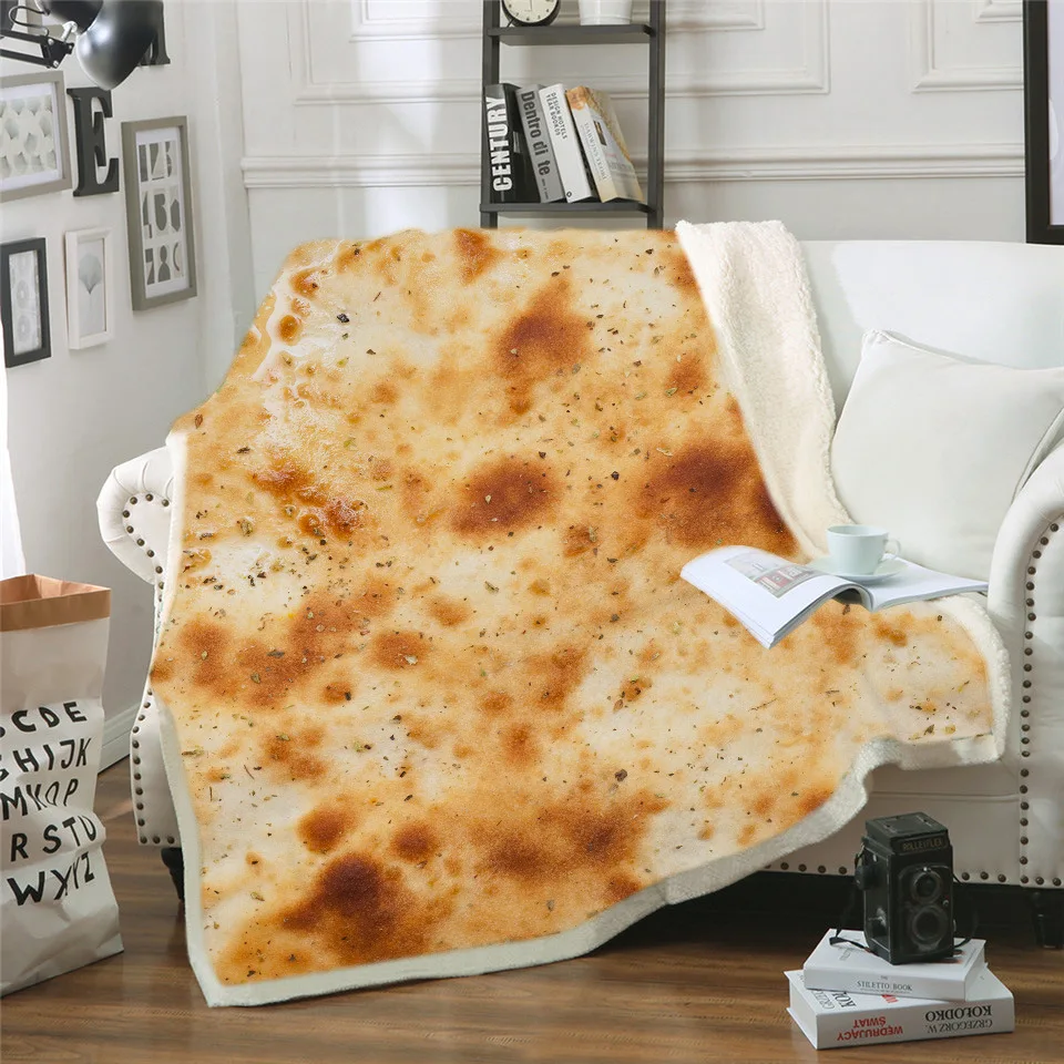 

Hoodie Blanket Plush Throw Blanket 3D Mexican Pancakes Printed Sherpa Fleece Microfiber Throw Blanket 2019 Drop Shipping