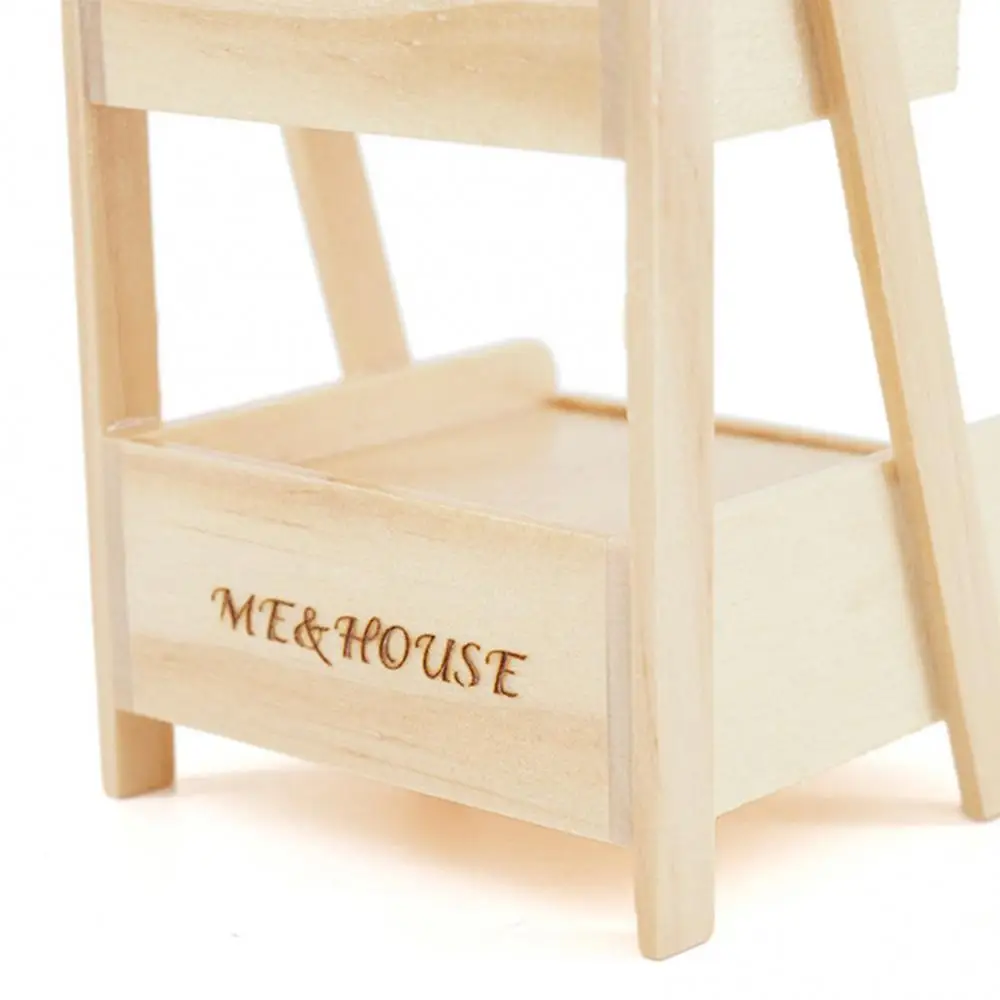 Миниатюрный Кукольный дом деревянная мебель 3D 1:12 миниатюрная милая трехслойная