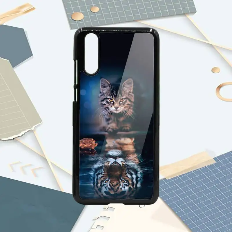 

Cat tiger dog lion animal pattern Phone Case PC For Samsung galaxy S note 8 9 20 10 e lite2019 plus pro ultra