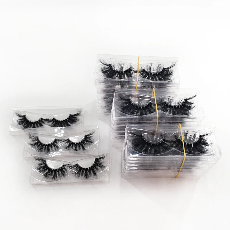 Оптовая продажа много стилей 30 пар прозрачная лента без коробки ресницы 5D