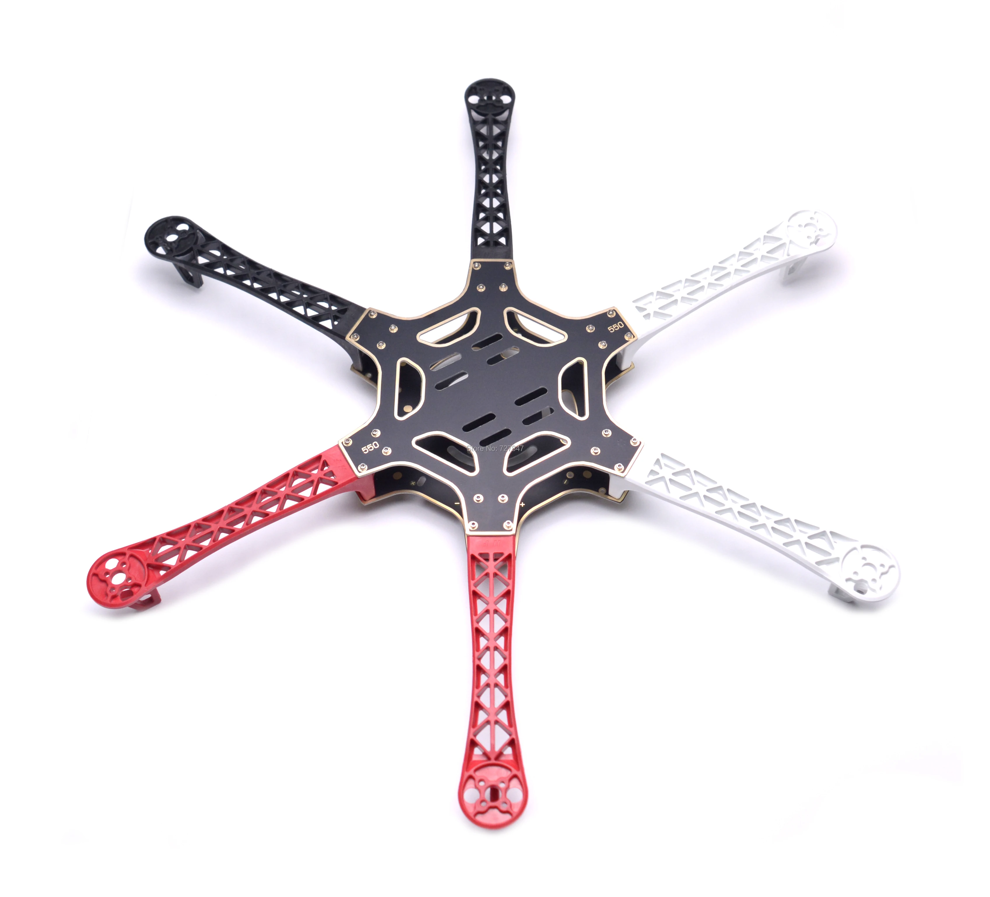 F550 550 мм Hexa-Rotor Air Frame FlameWheel Kit для 2212 920KV Motor / APM PIXHAWK S500 MultiCopter Hexacopter UFO Heli | Игрушки и
