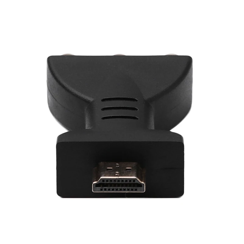 VAORLO AV цифровой сигнал 1080P HDMI-Совместимость с AV/RCA адаптер папа-3 RCA видео аудио