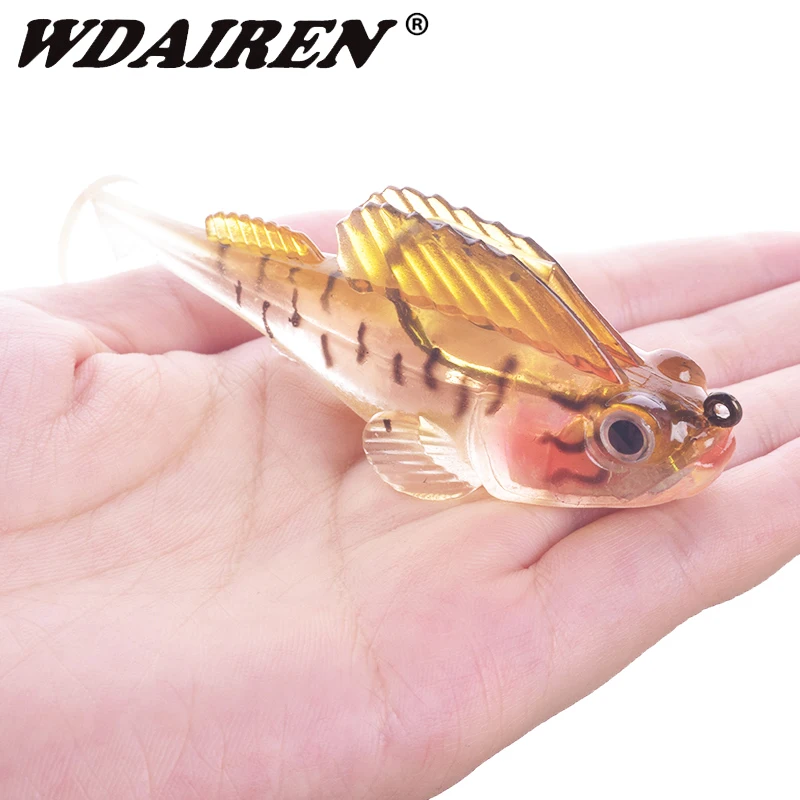 Набор рыболовных приманок 8 шт./лот смешанные цвета джиг-Воблеры мягкая свинцовая