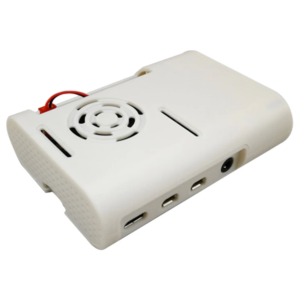 Housing Impact Resistant Shelf Universal ABS Cover Easy Install Support Cooling Fan Protective Case For Raspberry Pi 4 Model B | Компьютеры